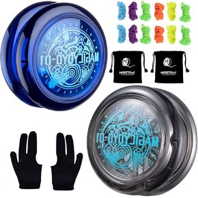 Looping Yoyo D1 Responsive Yo Yo for Kids Beginners, 2A Loop Yo-yo Starter Yo-Yo Easy to Play Basic String Tricks (Red)
