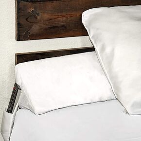 SnugStop The Original Bed Wedge | Gap Filler Between Your Headboard Mattress | Triangle Pillow Wedge | Bed Filler Wedge | Gap Headboard Filler | Gap Bed Stoppers | Don't Lose Your Pillow(Queen) in Saudi Arabia