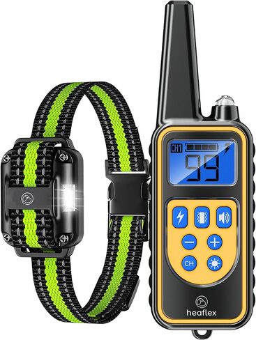 Dog Shock Collar with Remote, Dog Training Electric Collar, IPX8 Waterproof in Kuwait