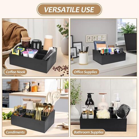 Mail Organizer Countertop, Magazine Display Holder Desk Mail Organizer, Mail Sorters Organizers or Bill Organizer for Desk Accessories, Pencil Holder Magazine File Holder with 6 Compartments in Saudi Arabia