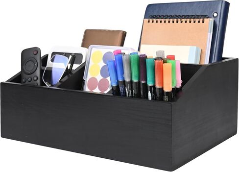 Mail Organizer Countertop, Magazine Display Holder Desk Mail Organizer, Mail Sorters Organizers or Bill Organizer for Desk Accessories, Pencil Holder Magazine File Holder with 6 Compartments in Saudi Arabia