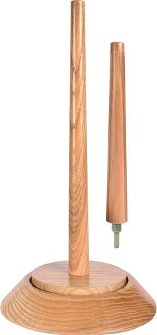 BARVA Weighted Large Yarn Holder Advanced Bearing Twirling Mechanism Knitting Ball Stand Crochet Storage Crocheting Spindle Dispenser Knit Accessories Crocheter Gifts in Kuwait