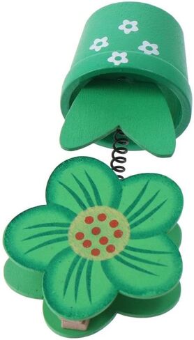 6PCS Cartoon Wooden Flowers Card Holder, Note Holder Message Holder Photo Holder in Saudi Arabia