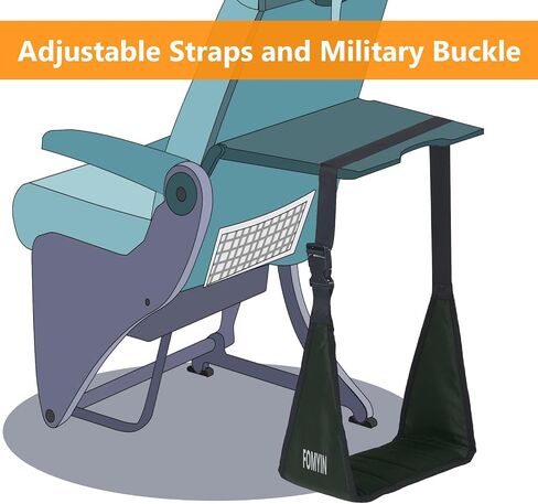 Airplane Footrest with No Feet Clashing Support Design, Portable Travel Foot Hammock to Relax Your Feet, Memory Foam Plane Foot Rest to Relieve Feet Soreness - Long Flights Essentials in Saudi Arabia