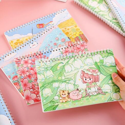 ألبوم تجميع كتب تخزين الملصقات القابل لإعادة الاستخدام من MUDOR، مقاس A5 مع 40 ورقة من ورق الإصدار الفارغ، كتاب منظم الملصقات الفارغة، كتاب حفظ حامل مجموعة الملصقات in Kuwait