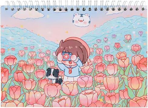 ألبوم تجميع كتب تخزين الملصقات القابل لإعادة الاستخدام من MUDOR، مقاس A5 مع 40 ورقة من ورق الإصدار الفارغ، كتاب منظم الملصقات الفارغة، كتاب حفظ حامل مجموعة الملصقات in Kuwait