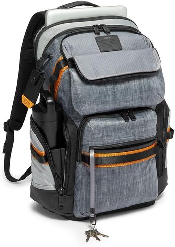 TUMI - Alpha Bravo Nomadic Backpack - Durable Carry On Backpack - 18.8" X 15.0" X 9.0" - Fits up to 15" Laptop - Steel in Kuwait