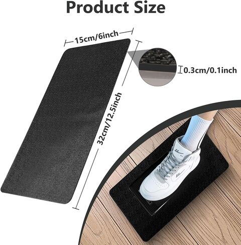 Evenpop Sewing Machine Pedal Mat 12.5x6 Inch Non Slip Pad Sewing Machine Mat Sewing Accessories Keep Pedal in Place Non Slip Mat for Reduce Vibration, Movement and Dampen Noise Easy to Clean in Saudi Arabia