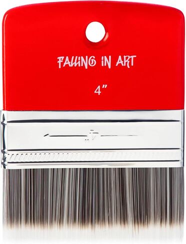 Falling in Art 3PCS Filbert Paddle Paint Brush Set, Scale Brush for Oil and Acrylic Paints(1 Inch,2 Inch,3Inch) in Kuwait