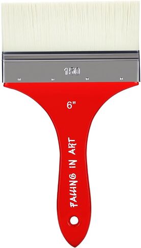 Falling in Art 3PCS Filbert Paddle Paint Brush Set, Scale Brush for Oil and Acrylic Paints(1 Inch,2 Inch,3Inch) in Kuwait