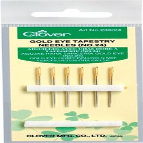 Clover Super Jumbo Tapestry Needle Set, Assorted, Gold
