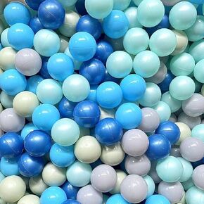 Play Ball Pit Balls 500/1000/2000 Count Plastic Balls for Ball Pit Playpen BPA- Free Crush Proof Pits Ball Crawling Tunnels Balls for Pet Dogs,Soft Pool Balls for Kids