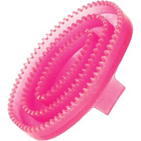 ROMA Rubber Curry Comb, Blue, Large