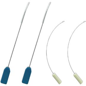 Serger Needle Threader，overlocker Threader Set，for Looper and Needle by Hemline，2 Set Serger Looper Threader and Serger Needle Threader