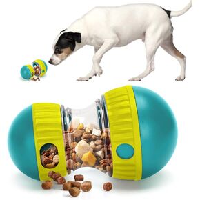 Dog Treat Toy, Interactive Treat Dispensing Dog Toys, Adjustable and Durable Dog Puzzle Toy for Small/Medium/Large Breed Dogs to Keep Them Busy