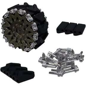 1/35 Workable Metal Rubber T48 Tracks Links M4 Sherman Tank Model Kit