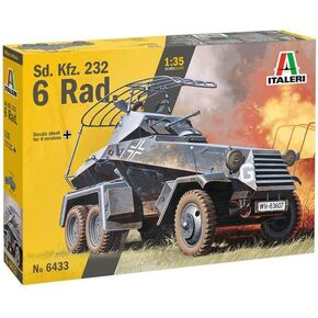 Italeri 6433 1/35 Sd.Kfz. 232 6 Rad HVY Communication Car