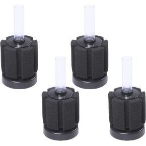 AQUANEAT Aquarium Sponge Filter Breeding Fry Betta Shrimp Nano Fish Tank 4pcs (Large up to 60Gal)