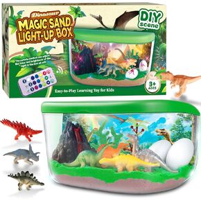 Unicorn Terrarium Light Up Kit for Girls - Birthday Gifts, Christmas Toy for Girls Age 4-5-6-7-8-11, DIY LED Night Light with Remote - Unicorn Creative Arts & Crafts Kit for 4-12 Year Old Kids