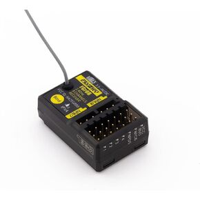 Flysky FGR8B IPX4 2.4GHz 8CH Receiver PWM PPM i-Bus Output for AFHDS3 Transmitters RF Modules PL18 NB4 /NB4 Lite FRM302 RC Boat