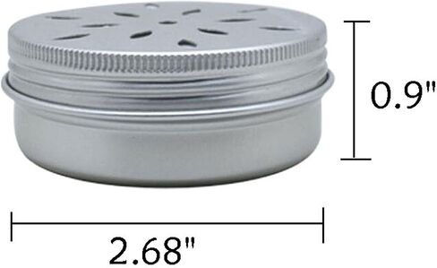Dog Scent Work tins Dog Scent Training Box Dog Nose Work containers (4 Odorous Cotton Swab) in Saudi Arabia