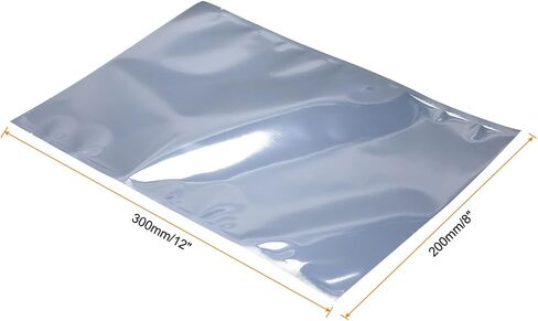 Anti Static Bags ESD Shielding Bags Reusable with Labels, [for Electronic Device GPU Hard Drive SSD HDD Motherboard] - 11x14.6inch/50pcs in Saudi Arabia