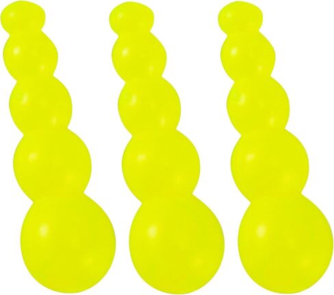 Dr.Fish 50 Pack Stacked Fishing Beads Trout Beads Lure Making Supplies Walleye Rig Fishing Spinner Fishing Inline Spinner Salmon Eggs in Saudi Arabia