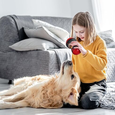 Dog Treat Toy, Interactive Treat Dispensing Dog Toys, Adjustable and Durable Dog Puzzle Toy for Small/Medium/Large Breed Dogs to Keep Them Busy in Kuwait
