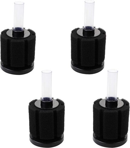AQUANEAT Aquarium Sponge Filter Breeding Fry Betta Shrimp Nano Fish Tank 4pcs (Large up to 60Gal) in Saudi Arabia