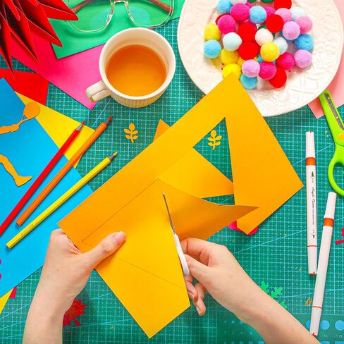 100 Sheets White Cardstock - 8.5 X 11 Inch 92lb/250gsm Heavy Weight Thick Card Stock Paper, Art Construction Paper for Printer, Cards Making, Invitations, Scrapbooking, DIY Crafts PAP19WH100 in Saudi Arabia