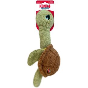 KONG Scruffs Plush Assorted Dog Toy (Turtle)