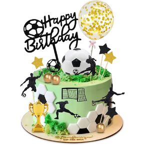 Basketball Cake Toppers 17pcs Basketball Theme Cake Decoration For Boys Men Basketball Birthday Party Supplies