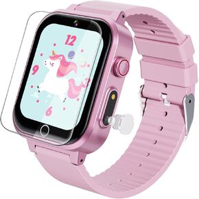 Smart Watch for Kids Gifts for Girls Age 6-8 HD Touchscreen with Video Dual Camera Educational Birthday Gifts Toys for 6 7 8 9 10 11 12 Year Old Gift Ideas