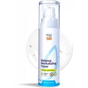 Alcohol-Free Facial Toner for Exfoliation, Intensive Hydration with Natural Antioxidants for Skin Regeneration, Ideal for All Skin Types, and Soothing & Revitalizing Face Toner 100ml.