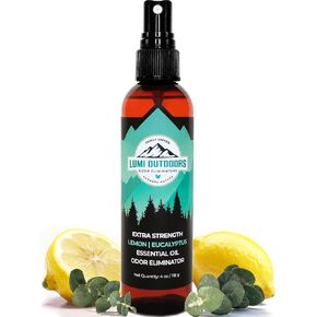 Natural Shoe Deodorizer Spray & Odor Eliminator by Lumi Outdoors - Lavender Tea Tree Essential Oil Odor Eater