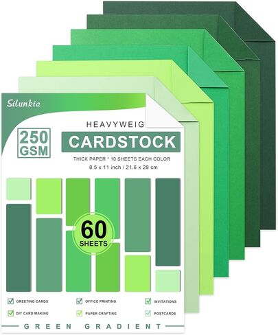 60 Sheets White Shimmer Cardstock 8.5 x 11 Inch, 250gsm/92lb Heavyweight Paper for DIY Card Making, Greeting Card, Business Cards, Office Printing, Certificates Paper in Saudi Arabia