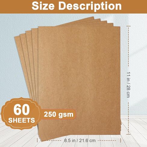 60 Sheets White Shimmer Cardstock 8.5 x 11 Inch, 250gsm/92lb Heavyweight Paper for DIY Card Making, Greeting Card, Business Cards, Office Printing, Certificates Paper in Saudi Arabia