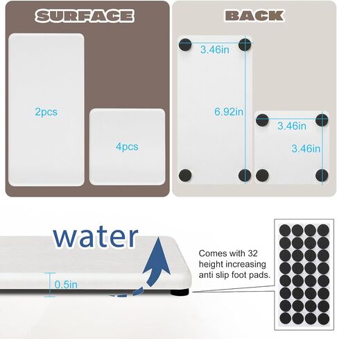 6PCS Fast Drying Diatomite Stone Sink Tray, Stone Drying Tray for Bathroom Counter, Stone Soap Tray for Kitchen Sink, Water Absorbing Coasters, Diatomite Soap Dish, Water Absorbing Stone Tray for Sink in Saudi Arabia
