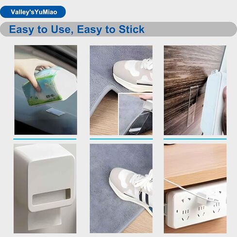 Valley'sYuMiao 2Rolls, Nano Double Sided Mountinging Tape, Adhesive-self Heavy Duty Tape, 2 Sides Sticky Tack Tape for Painted Walls AC Hanging Clear, 0.6in×10fts, 20fts Total Long in Kuwait
