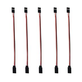 3-pin servo Extension, Male-Female JR Plug servo Extension Lead Cable, Used for RC Quadcopter Aircraft (5 Sizes) 10cm/3.94In 5pcs…