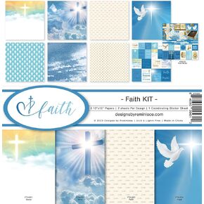 Reminisce Faith Scrapbook Collection Kit