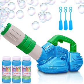 ArtCreativity Bubble Leaf Blower, Bubble Machine Outside Outdoor Toys for Toddlers 1-3, Summer Toys for Girls, for Kids, Preschool, First Birthday Gifts for Girls & Boys, Pink & Purple