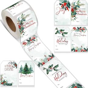 Janlaugh 300 جهاز كمبيوتر شخصى عيد الميلاد النباتات المائية هدية العلامة لفة عيد الميلاد هدية ملصقات التسمية عيد الميلاد ذاتية اللصق التسمية الموسمية التمنيات التسمية ملصق لديكورات حفلة عيد الميلاد in Kuwait