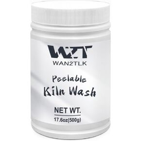 Liquid Kiln Wash 17.6 oz, Prevent Glaze from Sticking to Kiln Shelves, Microwave Kiln for Clay Pottery Ready to Use Liquid
