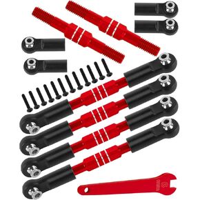 RC Turnbuckles Camber Links Upgrades Part for 1/10 Big Rock V3 3S BLX / 1/8 Typhon 3S BLX/Mega 550,Aluminum Turnbuckles Camber Links Hops Up,Colorful(not for Big Rock V1/V2)