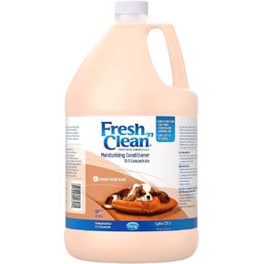 Pet-Ag Fresh ’n Clean Conditioner, Classic Fresh Scent (15:1 Concentrate) - 1 Gallon - Moisturizes with Vitamin E & Aloe Vera - Strengthens & Repairs Coats - Soap Free
