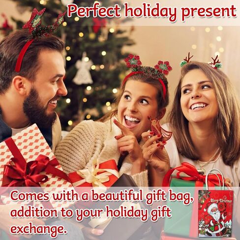 6 PCS Christmas Headbands Set - Festive Reindeer Antlers, Snowman, Santa, Christmas Tree Hair Accessories for Christmas Party Favors, Holiday Decorations, Fun Family Gatherings for Boys Girls in Saudi Arabia