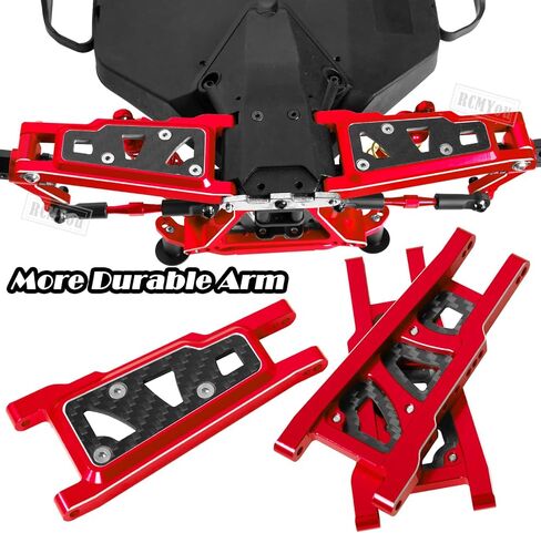 Upgrades Part for 1/10 Slash 4x4/Slash 4x4 VXL,Alloy Suspension Arm,Shock Absorber,Caster Block,Steering Blocks,Stub Axle Carriers,Steering Bellcranks,Shock Tower,Body Mounts,Navy Blue in Saudi Arabia