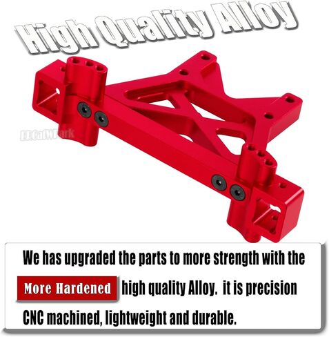 RC Front Rear Shock Tower Shock Mounts Upgrades Part for 1/10 E-MAXX T-Maxx,2PCS Aluminum Shock Tower Shock Hops up,Navy Blue,Replace Part #4917R in Saudi Arabia