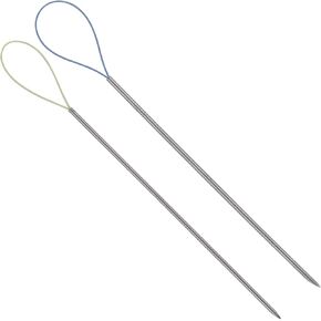2pcs Needle Repair Tool, Snag Repair Needle Snag Nab It Tool Thread Snag Magic Needle Tool Leather Needle Puller for Craft Hand Sewing Knitting Embroidery